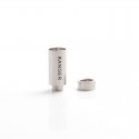 SXK Replacement Kanger Subtank OCC Coil Adapter for SXK BB / Billet Style Box Mod Kit - Silver, 316SS, 23mm Height, 10mm Dia.