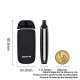 Authentic SMPO OS 650mAh Pod System Starter Kit - Metallic Grey, 1.8ml