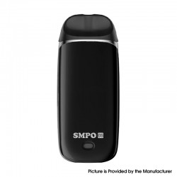 Authentic SMPO OS 650mAh Pod System Starter Kit - Black, 1.8ml
