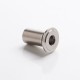 Authentic Steam Crave Aromamizer Plus V2 RDTA Replacement 6mm Chimney Reducer - Silver, Stainless Steel (1 PC)