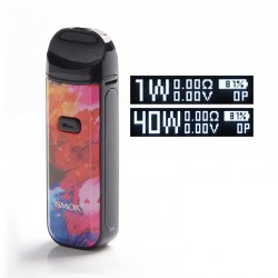 [Ships from Bonded Warehouse] Authentic SMOK Nord 2 40W 1500mAh Pod System - 7-Color Oil Painting, 4.5ml, 0.4 / 0.8ohm, 1~40W