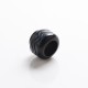 Authentic Vandy Vape Mato RDTA Vape Atomizer Replacement 810 Drip Tip - Blue Black, Resin, 14.2mm