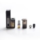 Authentic Smoant Knight 80 80W TC VW Box Mod RBA Pod System Vape Starter Kit - Black, 1~80W, 100~300'C / 200~600'F, 1 x 18650