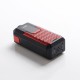 Authentic Smoant Ladon 225W TC VW Variable Wattage Box Vape Mod - Red, 1~225W, 100~300'C / 200~600'F, 2 x 18650