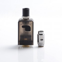 [Ships from Bonded Warehouse] Authentic Smoant Knight 80 Replacement Pod Cartridge w/ 0.3ohm & 0.4ohm Mesh Coils - Black, 4ml