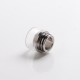 Authentic Reewape AS312 Replacement 810 Drip Tip for SMOK TFV8 / TFV12 Tank / Kennedy / Battle / Reload RDA - White, Resin, 15mm