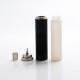 Authentic Coil Father PUMP V2 Liquid Dispenser for Squonk Mod / BF RDA / RDTA Vape Atomizer - Black, SS + Silicone, 30ml