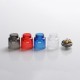Authentic Hellvape Dead Rabbit SE RDA Rebuildable Dripping Vape Atomizer Kit w/ BF Pin - Blue + Black + Red + Clear, 24mm Dia.