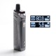 Authentic Vaporesso TARGET PM80 SE 80W VW Box Mod Pod System Vape Starter Kit - Silver, 4.0ml, 0.2ohm / 0.6ohm, 5~80W, 1 x 18650