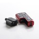 Authentic Augvape Narada Pro 30W VW Pod System Vape MTL / DL Starter Kit - Red + Black Leather, 5~30W, 3.7ml
