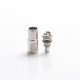 Authentic SXK Stunt RBA Rebuildable Atomizer for SXK Bantam Revision Box Vape Mod Kit - Silver, 316 Stainless Steel, 16.5 x 10mm