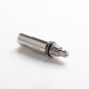 Authentic SXK Stunt RBA Rebuildable Atomizer for SXK Bantam Revision Box Vape Mod Kit - Silver, 316 Stainless Steel, 16.5 x 10mm