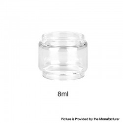 [Ships from Bonded Warehouse] Replacement Glass Tank Tube for Vaporesso Uforce T2 Atomizer - Transparent, 8ml