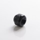 Authentic Vandy Vape Mato RDTA Vape Atomizer Replacement 810 Drip Tip - Black White, Resin, 14.2mm