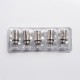 Authentic VEIIK Airo Pro Pod System Vape Kit / Cartridge Replacement DTL Mesh Coil Head - Silver, 0.6ohm (5 PCS)