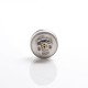 Authentic Wotofo COG MTL RTA Rebuildable Tank Vape Atomzier - Silver, Stainless Steel + PCTG, 3ml, 22mm Diameter