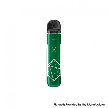 Authentic FreeMax Maxpod 11W 550mAh Pod System Starter Kit - Green, 2.0ml, 1.0 / 1.5ohm NS Mesh Coil