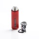 Authentic Vaporesso OSMALL 11W 350mAh Pod System Vape Starter Kit - Red, 1.2ohm, 2ml