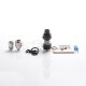 Authentic Smoant Ladon AIO 2in1 Sub Ohm Tank + RBA Vape Atomizer - Black, 0.15ohm / 0.16ohm, 4.0ml / 6.0ml, 28mm Diameter