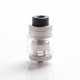 Authentic Kaees Solomon Mesh RTA Rebuildable Tank Atomizer - Silver, Stainless Steel + Glass, 6.5ml / 3.5ml, 25mm Diameter