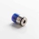 Authentic Reewape AS298F Anti Split 810 Drip Tip for SMOK TFV8 / TFV12 Tank / Kennedy/Battle/Reload RDA - Blue, Resin + SS, 20mm