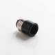 Authentic Reewape AS311 Anti-Spit 810 Drip Tip for SMOK TFV8 / TFV12 Tank / Kennedy / Battle / Reload RDA - Black, Resin, 20mm