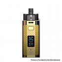 Authentic SMOK RPM160 160W VW Mod Pod System Starter Kit - Gold Carbon Fiber, 7.5ml, 5~160W, 2 x 18650, New IQ-160 Chipset