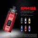 Authentic SMOK RPM160 160W VW Mod Pod System Starter Kit - Gold Carbon Fiber, 7.5ml, 5~160W, 2 x 18650, New IQ-160 Chipset