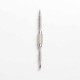Authentic Auguse 2 in 1 Slotted & Phillips Screwdriver - Silver, Stainless Steel, 62mm Length, 5.2mm Diameter