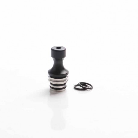 Authentic Auguse Replacement MTL 510 Drip Tip for RDA / RTA / RDTA / Sub-Ohm Tank Atomizer - Black, POM, 22.7mm