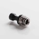 Authentic Auguse Replacement MTL 510 Drip Tip for RDA / RTA / RDTA / Sub-Ohm Tank Atomizer - Black, POM, 22.7mm