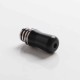 Authentic Auguse Replacement MTL 510 Drip Tip for RDA / RTA / RDTA / Sub-Ohm Tank Atomizer - Black, POM, 24.5mm