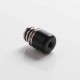 Authentic Auguse Replacement MTL 510 Drip Tip for RDA / RTA / RDTA / Sub-Ohm Tank Atomizer - Black, POM, 16.5mm