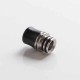 Authentic Auguse Replacement MTL 510 Drip Tip for RDA / RTA / RDTA / Sub-Ohm Tank Atomizer - Black, POM, 16.5mm