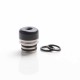 Authentic Auguse Replacement MTL 510 Drip Tip for RDA / RTA / RDTA / Sub-Ohm Tank Atomizer - Black, POM, 12.5mm