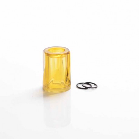 Authentic Auguse Replacement Top Cap Tank Tube for Auguse V1.5 MTL RTA - Brown, PEI, 4.0ml