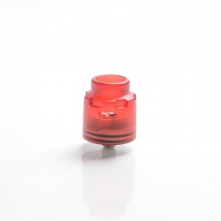 Authentic Hellvape Dead Rabbit SE RDA Rebuildable Dripping Atomizer w/ BF Pin - Red, PCTG + SS, 24mm Diameter