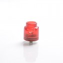 Authentic Hellvape Dead Rabbit SE RDA Rebuildable Dripping Atomizer w/ BF Pin - Red, PCTG + SS, 24mm Diameter