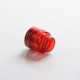 Authentic Hellvape Dead Rabbit SE RDA Rebuildable Dripping Vape Atomizer w/ BF Pin - Red, PCTG + SS, 24mm Diameter