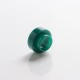 Authentic Reewape AS302 Replacement 810 Drip Tip for 528 Goon / Reload / Kennedy /Wotofo Profile/Battle RDA - Green, Resin, 11mm