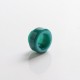 Authentic Reewape AS302 Replacement 810 Drip Tip for 528 Goon / Reload / Kennedy /Wotofo Profile/Battle RDA - Green, Resin, 11mm