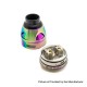 Authentic Asmodus Galatek RDA Rebuildable Dripping Atomizer w/ BF Pin - Rainbow, Stainless Steel, 24mm Diameter