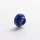 Authentic Reewape AS304 Replacement 810 Drip Tip for 528 Goon / Reload / Kennedy / Wotofo Profile/Battle RDA - Blue, Resin, 10mm