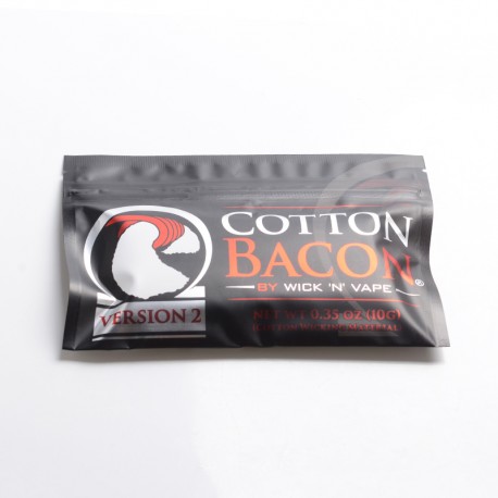 Authentic Wick 'N' Cotton Bacon V2.0 for E-s - 0.35 Oz (10g)