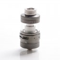 Authentic Steam Crave Aromamizer Lite V1.5 MTL RTA Rebuildable Tank Atomizer - Gunmetal, Stainless Steel + Glass, 23mm Diameter