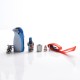 Authentic Kangvape Anarchist 60W 1500mAh MTL / DTL VW Box Mod Pod System Vape Starter Kit - Blue, 0.4ohm / 1.2ohm, 1~60W