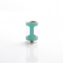 Authentic Joyetech Cubis Tank Atomizer Replacement Colorful Tank Tube - Cyan, Glass + Stainless Steel, 3.5ml