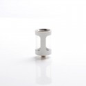 Authentic Joyetech Cubis Tank Atomizer Replacement Colorful Tank Tube - White, Glass + Stainless Steel, 3.5ml
