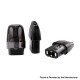 Authentic Demon Killer Fod Pod System Kit Replacement Pod Cartridge w/ 1.0ohm Coil - Black, 2ml (3 PCS)