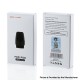 Authentic Demon Killer Fod Pod System Kit Replacement Pod Cartridge w/ 1.0ohm Coil - Black, 2ml (3 PCS)